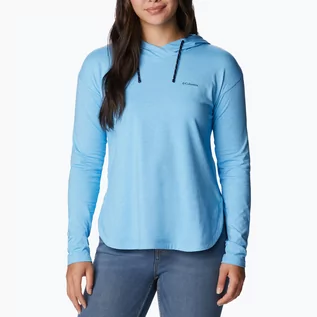 Odzież trekkingowa damska - Bluza trekkingowa damska Columbia Sun Trek EU Hooded Pullover - grafika 1