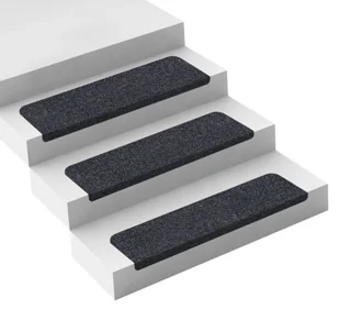 Dywaniki na stopnie ADRIA grafitowe 15 sztuk - Dywany - miniaturka - grafika 6