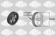 Silnik - akcesoria - Koło pasowe, wał korbowy Sasic 2154023 - miniaturka - grafika 1