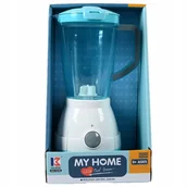 Zabawy w naśladowanie dorosłych - Blender Dla Dzieci Niebieski Robot Kuchenny Na Baterie Dźwięk Światło - miniaturka - grafika 1