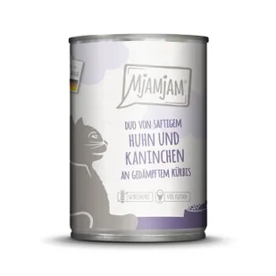 MjAMjAM mokra karma dla kota dorosłego, Duo 6x400 g Kurczak i królik - Mokra karma dla kotów - miniaturka - grafika 1