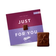 Inne słodycze - Milka Czekoladki mleczne z nadzieniem kakaowym 110 g - miniaturka - grafika 1
