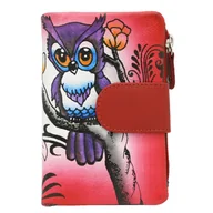 Portfele - Designerski zgrabny damski duży portfel Cavaldi - miniaturka - grafika 1