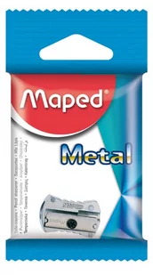 Maped Temperówka metalowa pojedyńcza METAL CLASSIC 006600 - Temperówki - miniaturka - grafika 1