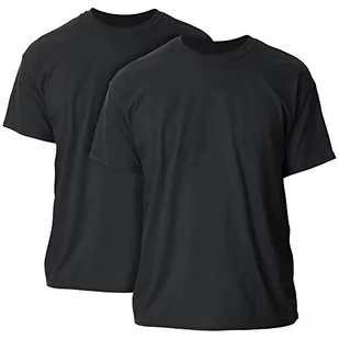 GILDAN Męski T-shirt (2 sztuki), Czarny, 5XL - Koszulki męskie - miniaturka - grafika 1