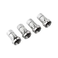 Kostki, złączki, wtyczki - Hama Wtyk F 6,8MM 4 SZT. - miniaturka - grafika 1