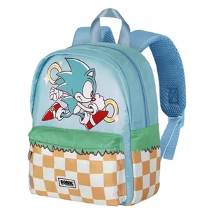 Sega-Sonic Run-Plecak Przedszkolny Joy, Niebieski, 22 x 27 cm, Pojemność 5 L - Plecaki szkolne i tornistry - miniaturka - grafika 1