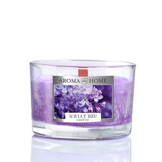 Świece - Aroma home, Unique Fragrances, świeca zapachowa, Kwiat Bzu, 115 g - grafika 1