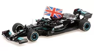 Samochody i pojazdy dla dzieci - Minichamps Mercedes-Amg F1 W12 #44 Winner Brit 1:43 410211144 - miniaturka - grafika 1