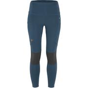 Spodnie sportowe damskie - Damskie legginsy trekkingowe Fjallraven Abisko Trekking Tights Pro indigo blue - L - miniaturka - grafika 1