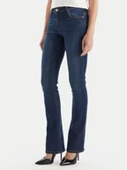 Spodnie damskie - Fracomina Jeansy FP25WV8020D46002 Niebieski Bootcut Fit - miniaturka - grafika 1