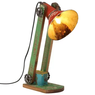 vidaXL Lampa stołowa, 25 W, wielokolorowa, 23x13x52 cm, E27 - Lampy ogrodowe - miniaturka - grafika 1