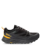 Buty trekkingowe męskie - Jack Wolfskin Trekkingi Terraventure Texapore Low M 4051621 Czarny - miniaturka - grafika 1