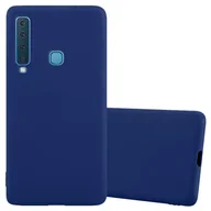 Etui i futerały do telefonów - Pokrowiec Do Samsung Galaxy A9 2018 Etui w CANDY CIEMNY NIEBIESKI TPU Silikon Obudowa Case Cover Ochronny Plecki Cadorabo - miniaturka - grafika 1