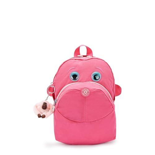 Kipling Faster, Plecak Dziecięcy, 19 x 21 x 28 cm, Happy Pink C (Różowy)