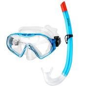 Sprzęt do nurkowania - Spokey Zestaw do nurkowania: maska + fajka RISKO - miniaturka - grafika 1