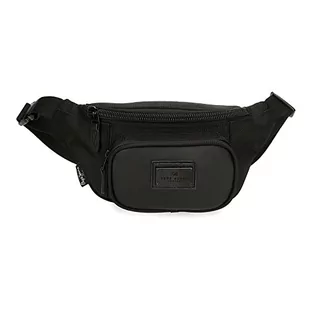 Pepe Jeans Soho saszetka z kieszenią czarna 35x13x5 cm poliester i PU, Wielobarwny (Wielobarwny), única, Torba na ramię z kieszeniami - Torebki damskie - miniaturka - grafika 1
