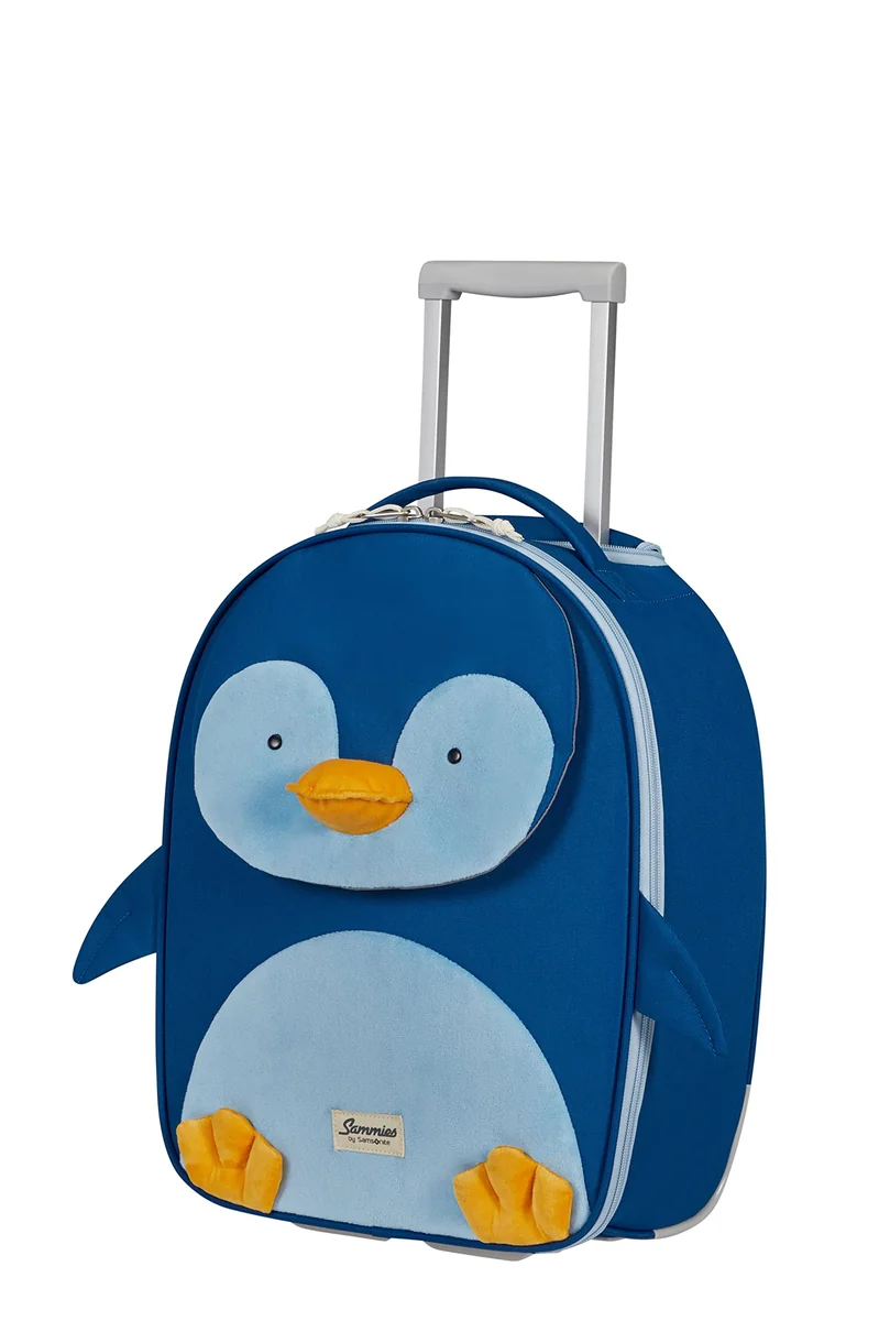 Samsonite Happy Sammies Eco - pionowy bagaż dziecięcy XS, 45 cm, 22,5 L, niebieski (Penguin Peter)