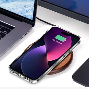 Etui ochronne obudowa Alogy Hybrid Case do Apple iPhone 14 Pro Przezroczyste + Szkło - Etui i futerały do telefonów - miniaturka - grafika 7
