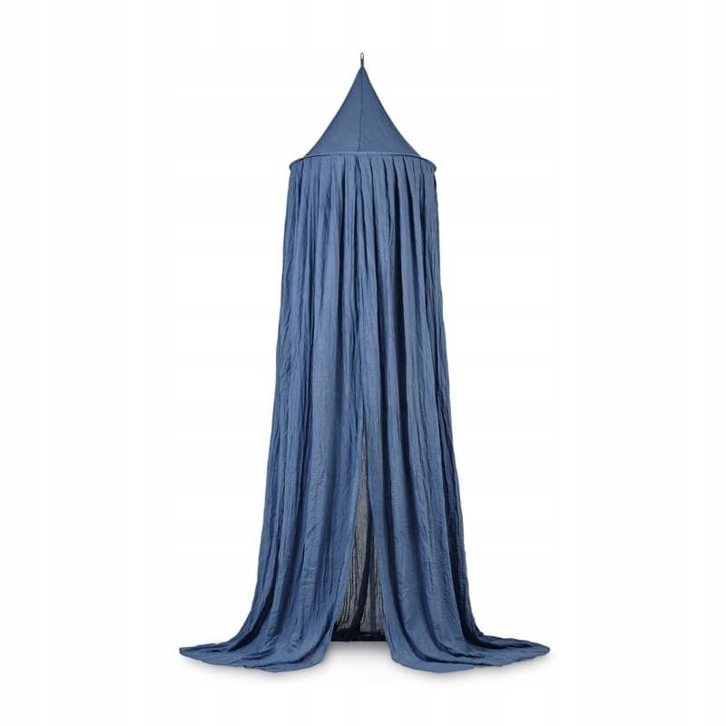 Jollein Moskitiera Vintage, 245 cm, dżinsowy niebieski