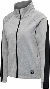 Hummel Kurtka damska Hmlessi Zip Jacket szary szary melanż S 208410-2006 - Kurtki damskie - miniaturka - grafika 1