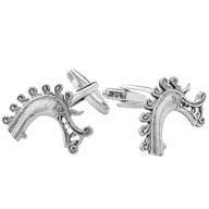 Spinki do mankietów i krawatów - Spinki do mankietów Wiking - Głowa Smoka X2 WCL053 - miniaturka - grafika 1