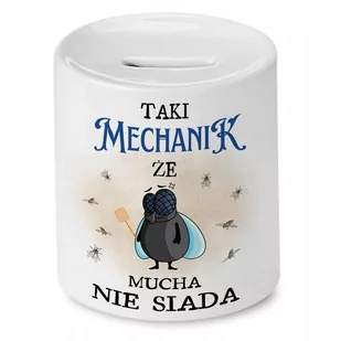 Skarbonka Dla Mechanika Idealny Imieniny Prezent z Nadrukiem ze Zdjęciem - Skarbonki - miniaturka - grafika 1