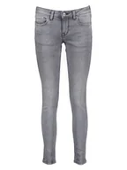 Spodenki damskie - Pepe Jeans Dżinsy "Pixie" - Skinny fit - w kolorze szarym - miniaturka - grafika 1