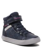 Buty dla dziewczynek - Geox Sneakersy J Gisli G. A J164NA 00454 C4268 M Granatowy - miniaturka - grafika 1