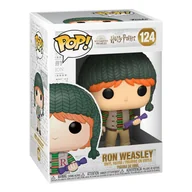 Figurki kolekcjonerskie - Figurka Funko Pop 124 Holiday Ron Harry Potter - miniaturka - grafika 1