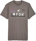 Koszulki męskie - t-shirt FOX (HONDA) PREMIUM TEE Heather Graphite Grey - miniaturka - grafika 1