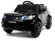 Pojazdy elektryczne dla dzieci - Mamido Auto Na Akumulator Land Rapid Racer Czarny - miniaturka - grafika 1
