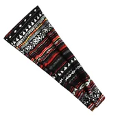 Ozdoby do włosów - Opaska na Głowę Czarna do Włosów Szeroka Elastyczna Wzór Gładka i Wygodna - miniaturka - grafika 1