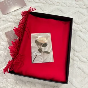 TEMU 1 szt. Luksusowy szal z kaszmiru 100% dla kobiet - styl dojrzały, tkany, wiatroszczelny, ozdobny, ciepły szal na imprezę świąteczną, prezent - Inne - miniaturka - grafika 1