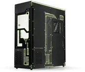 Obudowy komputerowe - Singularity Computers Stream-M Wasserkühlungsgehäuse, Big Tower, XL-ATX, RGB - schwarz SC-STREAM-M - miniaturka - grafika 1