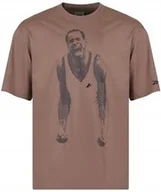 Koszulki męskie - REEBOK - KOSZULKA UNISEX CNY T-SHIRT H47103 T-shirt JASNY BRĄZ/CAPPUCCINO - miniaturka - grafika 1