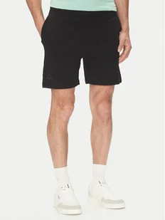 Kappa Szorty sportowe Logo Korpo Cabas 303HZE0 Czarny Regular Fit - Spodenki damskie - miniaturka - grafika 1