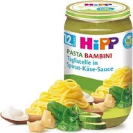 Dania dla dzieci - HiPP, Bio, tagliatelle z sosem szpinakowo-serowym, 250 g - miniaturka - grafika 1