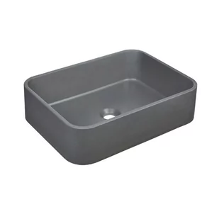 Umywalka konglomeratowa nablatowa Cres Monlight Grey 50 x 37 Axis Group - Umywalki - miniaturka - grafika 1