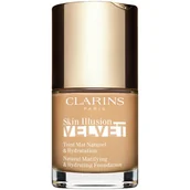 Podkłady do twarzy - Clarins Skin Illusion Velvet Podkład 30 ml - Nr 110 N - miniaturka - grafika 1