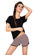 Piżamy damskie - KOMPLET ABIGIL (kolor granat, rozmiar XL) - miniaturka - grafika 1