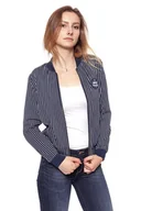 Kurtki damskie - Wrangler, Kurtka damska, Stripes Bomber Navy W403Rv235, rozmiar XS - miniaturka - grafika 1