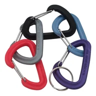 Akcesoria turystyczne - Akcesoria podróżne BLACK DIAMOND JIVEWIRE ACSRY CARABINER LARGE BD800195-0000 – Wielokolorowy - miniaturka - grafika 1