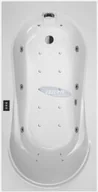 Wanny z hydromasażem - Wanna z hydromasażem prostokątna SC06-WP 160x75 cm - miniaturka - grafika 1