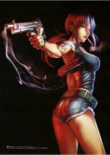 Plakat Anime Black Lagoon bl_003 A1+ (custom)