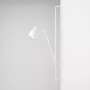 Lampy ścienne - Aldex Kinkiet Dron biały na wysięgniku 997C - 997C - miniaturka - grafika 1