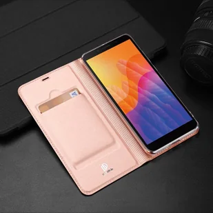 Dux Ducis Skin Pro kabura etui pokrowiec z klapką Huawei Y5p różowy - Etui i futerały do telefonów - miniaturka - grafika 22