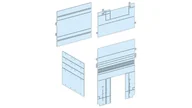 Inne akcesoria elektryczne - Schneider Electric Osłona czołowa polowa pionowa NS1600-NT LVS04852 LVS04852 - miniaturka - grafika 1