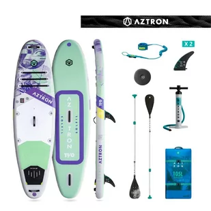 Dwukomorowa pompowana deska SUP WindSUP Aztron Soleil 11'0" (335cm) AS-911D - Deski SUP - miniaturka - grafika 1