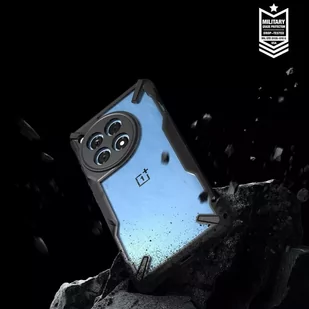 Etui Ringke Fusion X do OnePlus 12R Black - Pozostałe akcesoria do telefonów - miniaturka - grafika 4